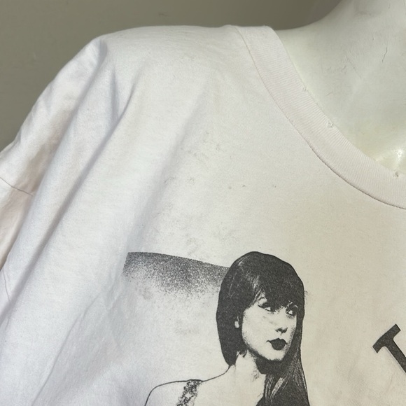TAYLOR SWIFT The Eras Tour T-shirt White Official Concert Merch Sz XXL NEW - Picture 5 of 9